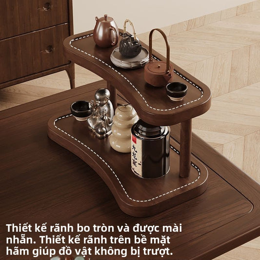 Giá đỡ để bàn tách trà lưu trữ giá đỡ nhỏ giá đỡ cổ nhiều lớp ấm cát tím kiểu Trung Quốc mới giá t