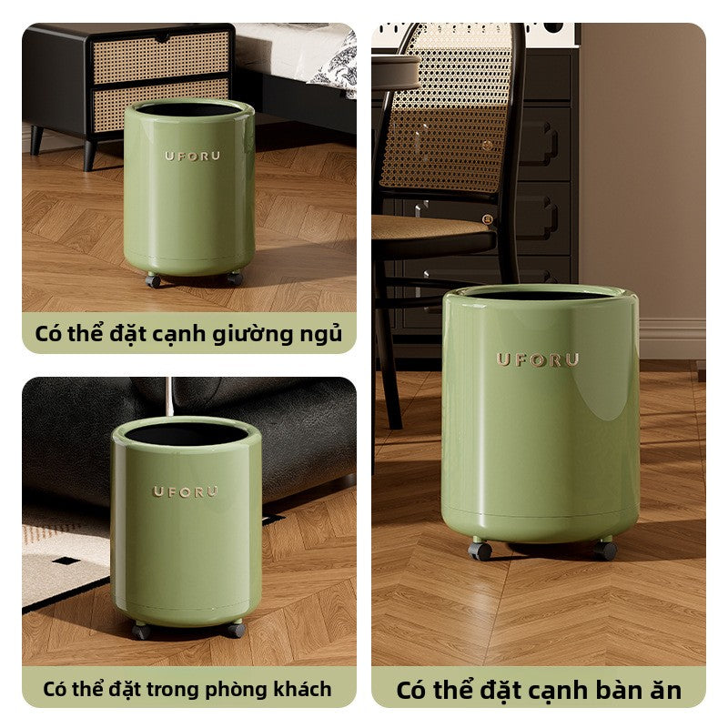 Thùng rác giá trị cao gia đình phòng khách phòng ngủ nhẹ sang trọng có thể di chuyển nhà bếp lớn côn