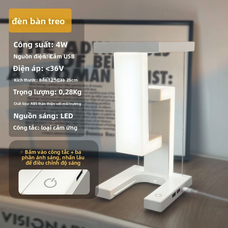 đèn bàn điện thoại di động sạc không dây đèn ngủ nhỏ quà tặng sáng tạo phòng