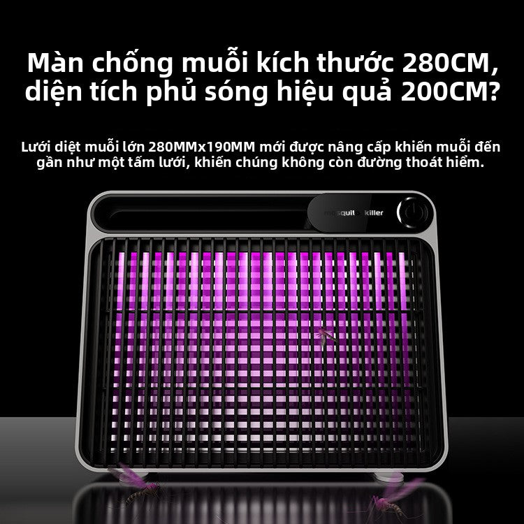 Đèn diệt muỗi Mẫu mới Thunder điện giật muỗi bắt đèn USB quang xúc tác gia đình muỗi bắt muỗi sạc điện giật muỗi b