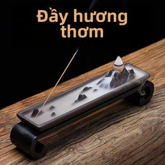 Lò hương ngược trang trí hương cắm dây hương hương lò hương hương gia đì
