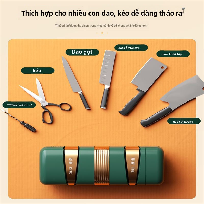 mài dao bằng điện điện gia dụng thông minh hoàn toàn tự động mài dao làm bếp máy thươ