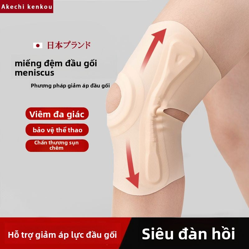 Đai gối  Bảo vệ nhẹ và mỏng tổn thương khum đầu gối chống trượt x