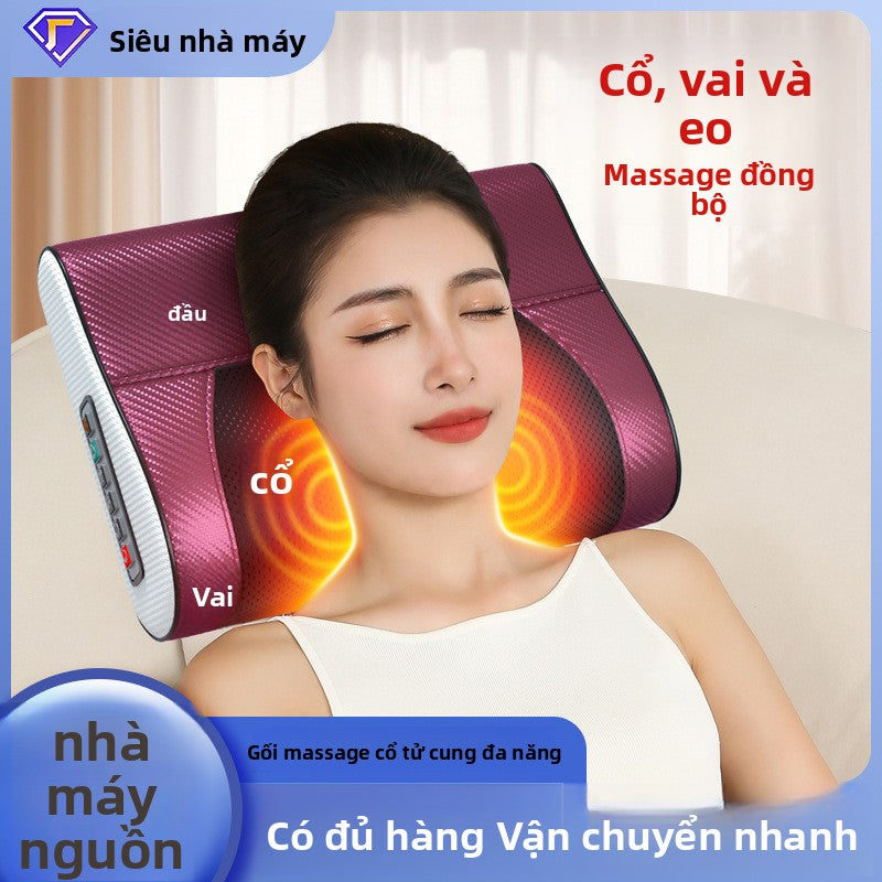 Máy massage cột sống cổ  đa chức năng thắt lưng lưng vai cổ máy massage cột sống thắt lưng đệ