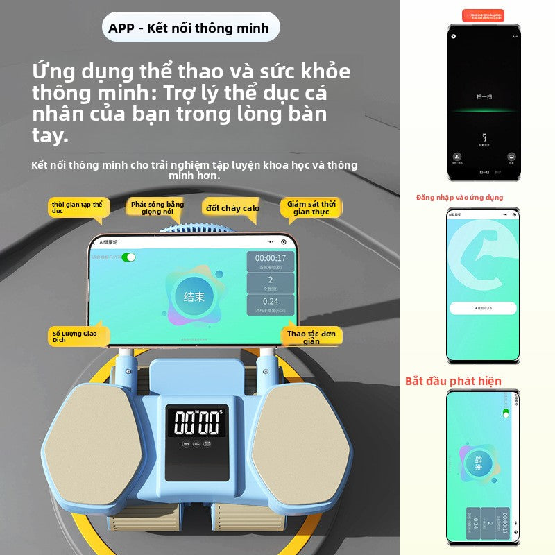 Máy tập bụng tại nhà