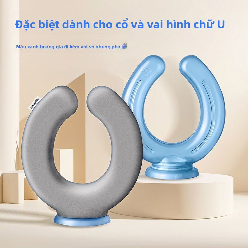 Túi nước nóng phun nước màu dương cổ chống nổ làm dày túi nước đá bảo vệ vai đốt sống cổ túi nước ấm