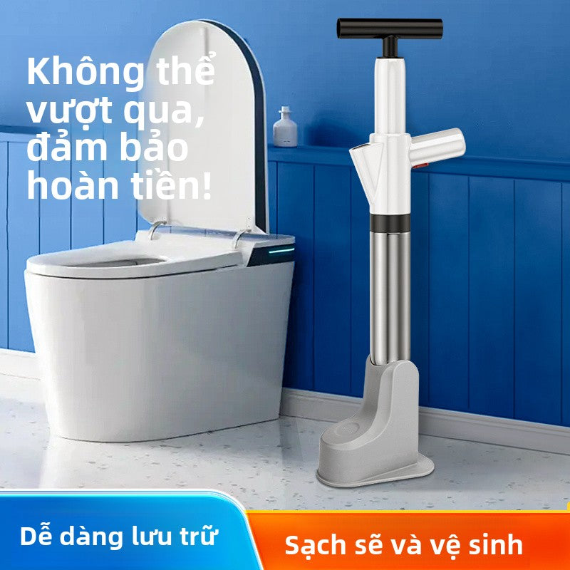 Máy thông tắc cống nhà vệ sinh gia đình