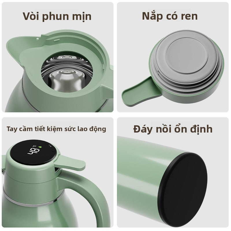 ấm đun nước giữ nhiệt gia đình ấm đun nước giữ nhiệt công suất lớn ấ