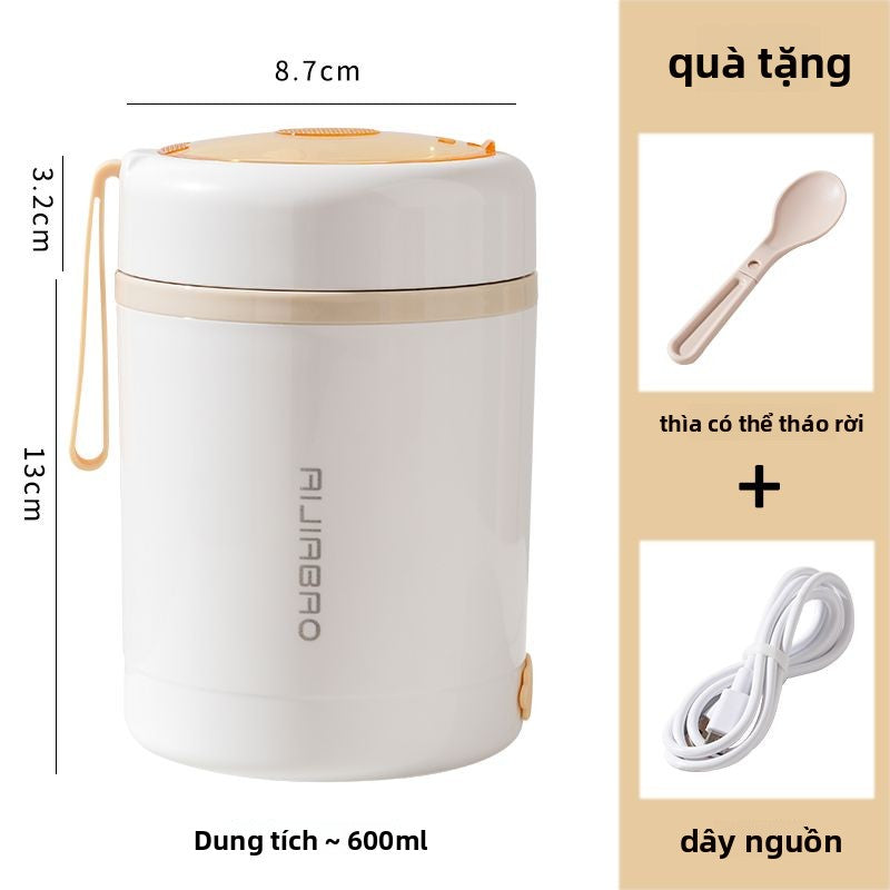 Hộp cơm giữ nhiệt inox 304