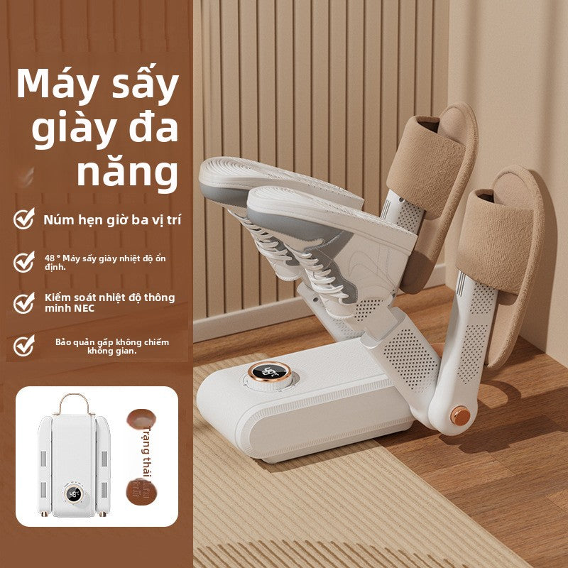 Máy sấy giày mới Máy sấy giày hẹn giờ thông minh gia đình Hai đôi máy sấy giày cổ vậ