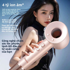 Máy sấy tóc ion âm sấy tóc siêu nhanh mà không khô tóc
