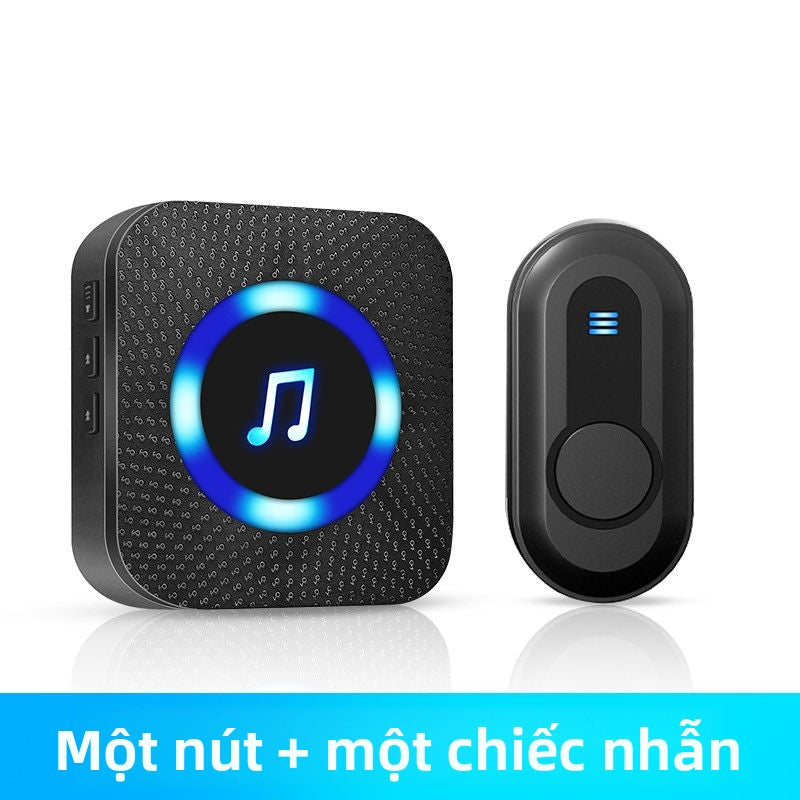Chuông cửa nhà không dây siêu xa một kéo hai cửa vào chuông người già máy nhắn tin cửa chống trộm ch