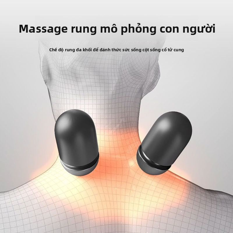 Gối nâng đỡ cổ vai gáy  bảo vệ cột sống mạnh mẽ ngủ massage cột sống khôn