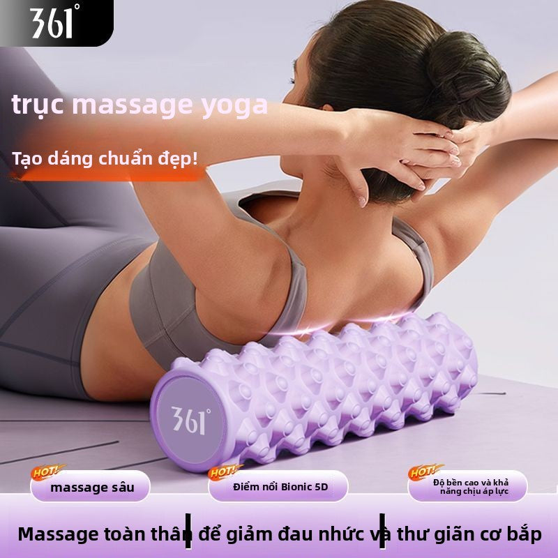 dụng cụ tập yoga cột yoga cổ vật gậy chùy con lăn massage cơ bắp thư giãn bọt