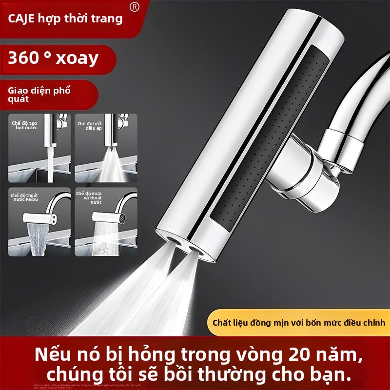 vòi nước xoay vạn hướng chống bắn tung tóe đồ tạo tác bồn rửa chén gia đìn
