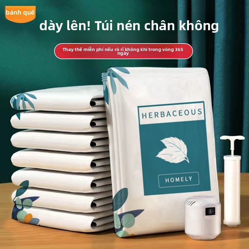 Túi nén chân không dày, ký túc xá đóng gói chăn bông, quần áo, túi đóng gói chuyển nhà, túi lưu trữ