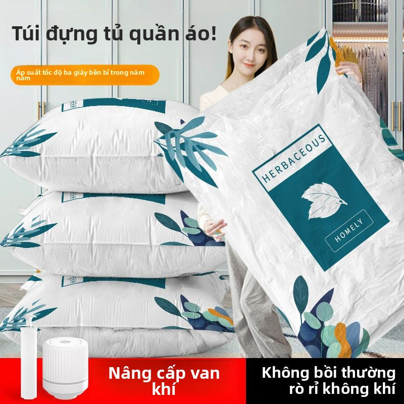 Túi nén chân không dày, ký túc xá đóng gói chăn bông, quần áo, túi đóng gói chuyển nhà, túi lưu trữ