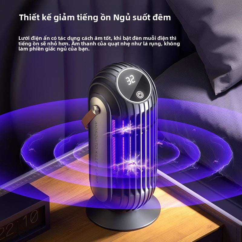 Đèn diệt muỗi điều khiển ánh sáng đồ tạo tác gia dụng 2025 đèn chống muỗi mới trong nhà chống côn tr