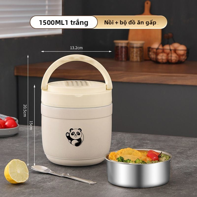 Hộp cơm giữ nhiệt  bằng thép không gỉ 304