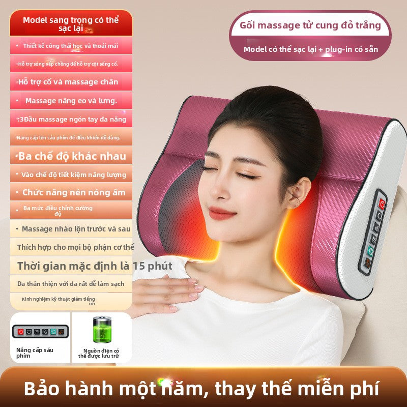 Máy massage cột sống cổ  đa chức năng thắt lưng lưng vai cổ máy massage cột sống thắt lưng đệ