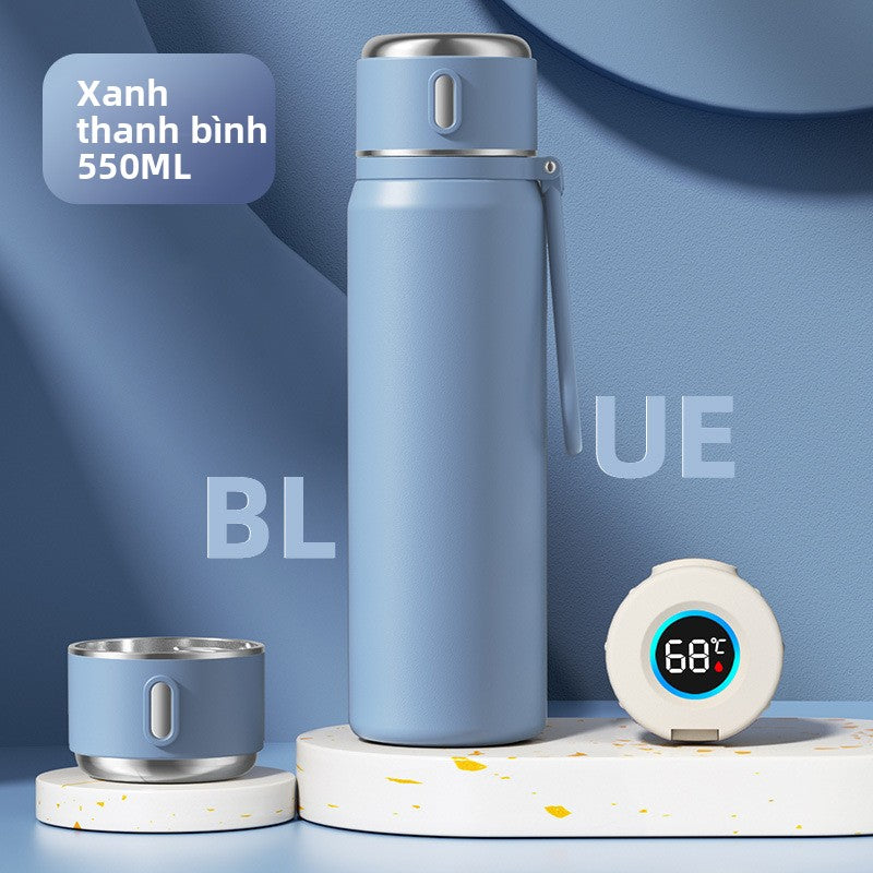 Cốc giữ nhiệt giá trị màu cao 316 thép không gỉ nam sinh trẻ em đi học chuyên dụng  mới lưới cốc