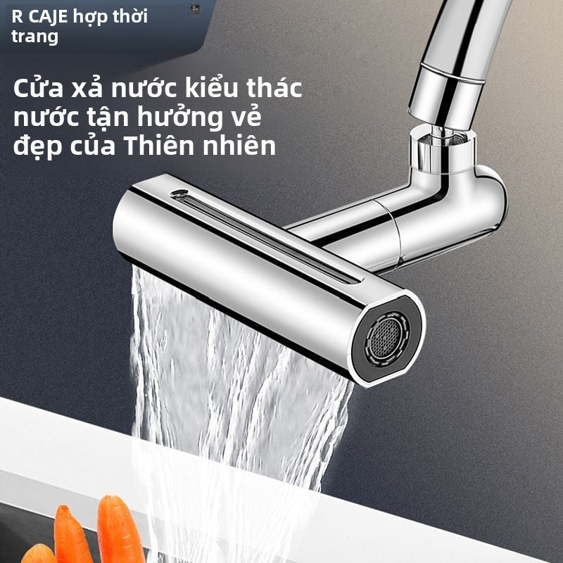 Vòi nước nhà bếp của Triều Khiết, chậu rau, đồ tạo tác chống bắn tung tóe xoay v