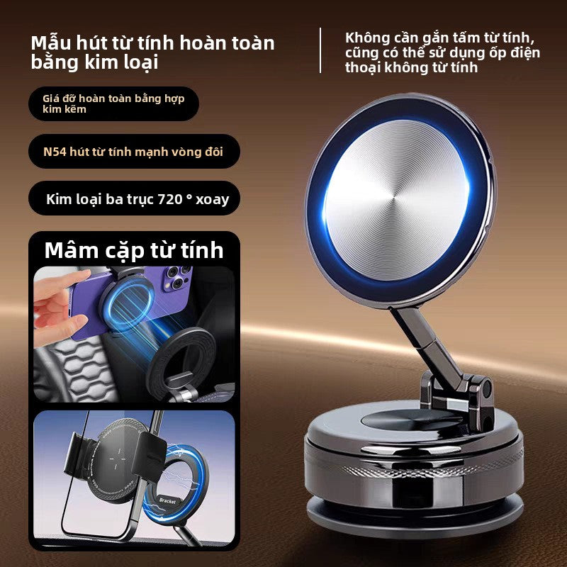 giá đỡ kim loại magsafe 2025 mới chân không hấp phụ từ tính hút xe điều hướng đặc biệt