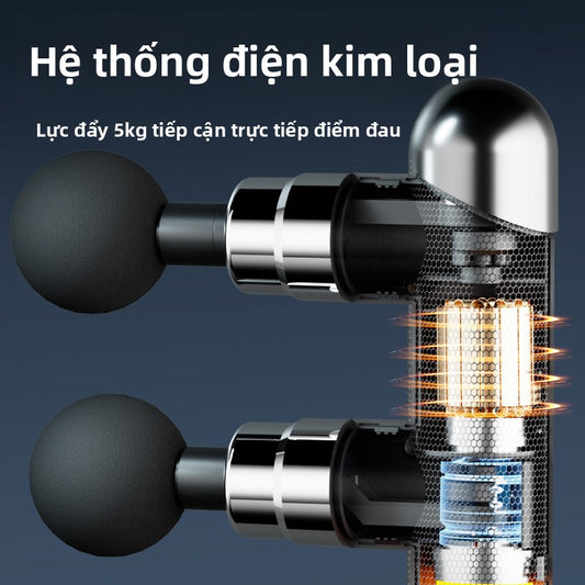 súng massage  2025 thông minh thể thao cân gan chânthư giãn cơ bắp sạc gia đình thể dục mini massage