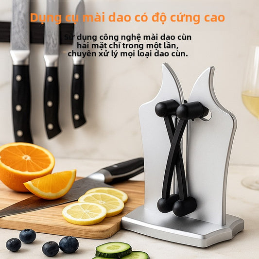 Công cụ mài dao sáng tạo mài dao đầu bếp bằng tay mài kéo thép vonfram đa chức năng mài