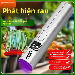 Bút kiểm tra nấm aflatoxin 365nm đèn pin tia cực tím đèn phát hiện chất huỳnh quang độc tố nấm mốc05