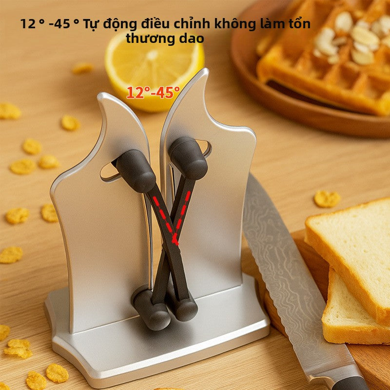 Công cụ mài dao sáng tạo mài dao đầu bếp bằng tay mài kéo thép vonfram đa chức năng mài