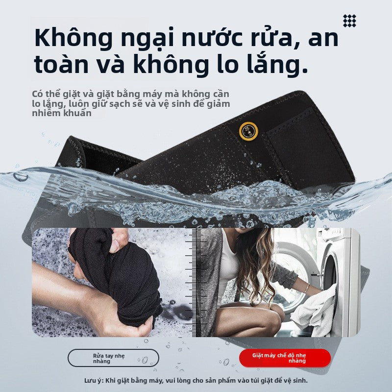 Đai lưng sưởi bảo vệ thắt lưng với xe USB ấm tay nữ dì lớn đau bụng thời kỳ sinh lý sư