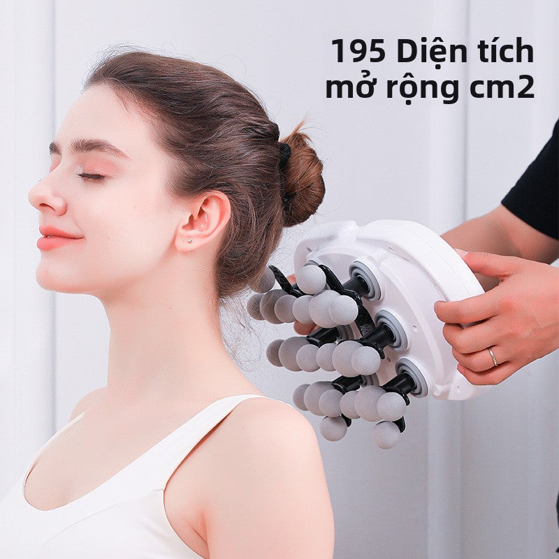 máy massage cơ bắp 22 đầu súng cân gan chân  thư giãn vai cổ lưng súng massage đa chức năng súng mass