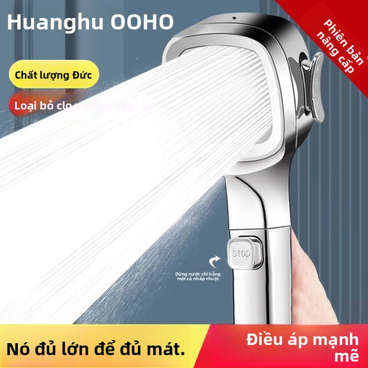vòi hoa sen cầm tay tăng áp đầu phun nước nóng vòi hoa sen phòng tắm gia đình áp lực mưa