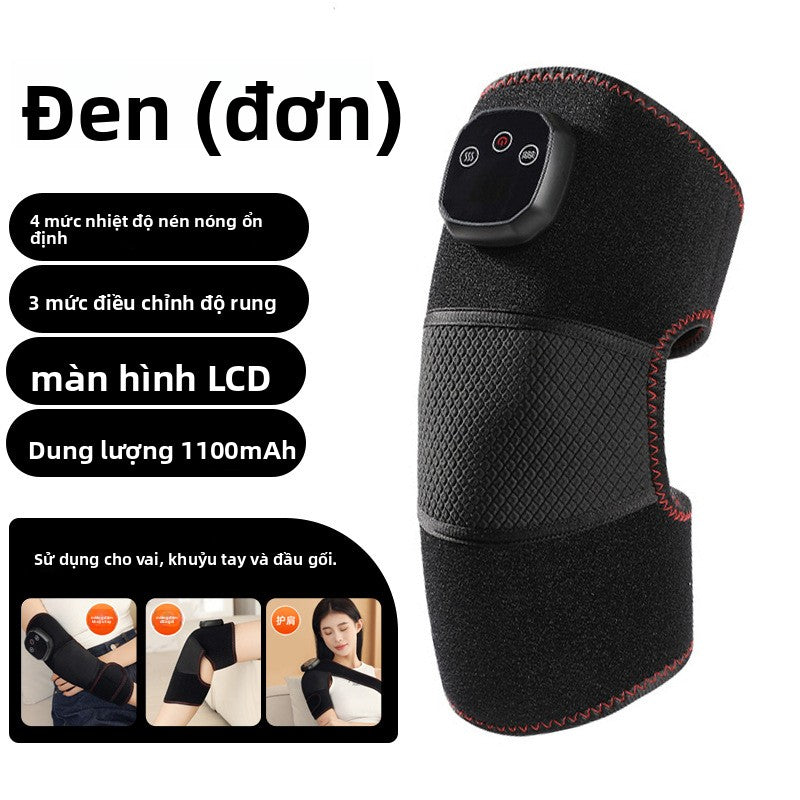 Máy massage đầu gối sưởi ấm điện xuyên biên giới Máy massage chân lạnh cũ giữ ấm máy massage chân dư