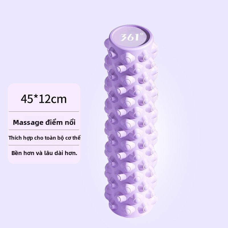 dụng cụ tập yoga cột yoga cổ vật gậy chùy con lăn massage cơ bắp thư giãn bọt