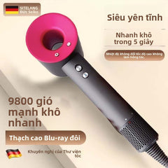 Máy sấy tóc Hoa Cường Bắc thổi gió, tiệm cắt tóc gia đình không lá, nhanh chóng khô, chăm sóc tóc io