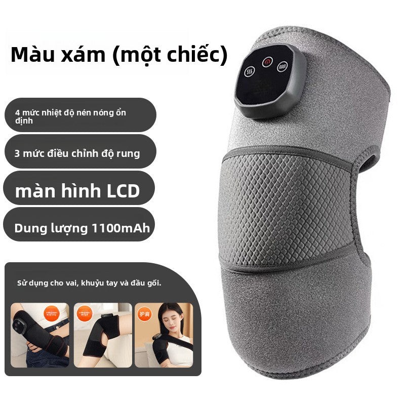 Máy massage đầu gối sưởi ấm điện xuyên biên giới Máy massage chân lạnh cũ giữ ấm máy massage chân dư