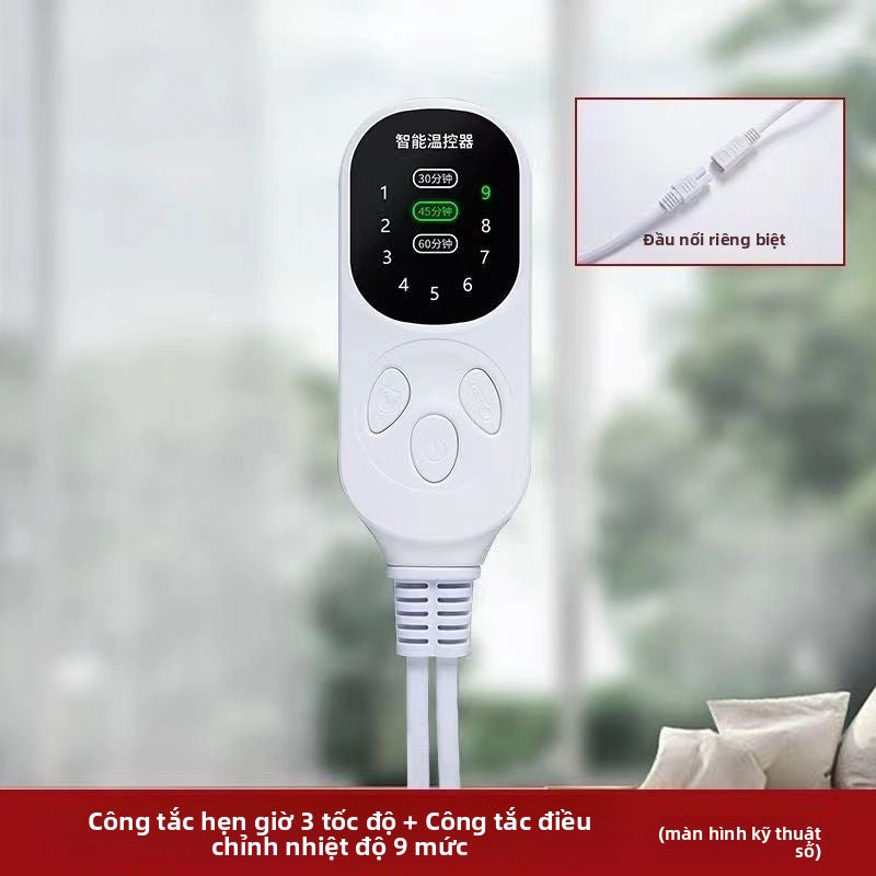 Thảm ngải cứu sưởi ấm trị liệu đệm sưởi ấm chăn điện đơn ngải cứu chăn điện túi nóng có