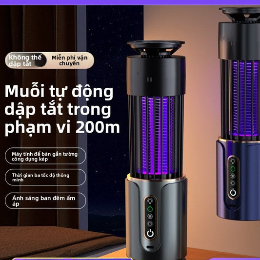 đèn diệt muỗi cổ vật chống muỗi ngoài trời đèn cắm trại điện giật diệt muỗi